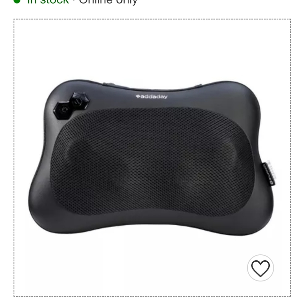 Addaday Bio6 Glow Massager Pillow with Bluetooth